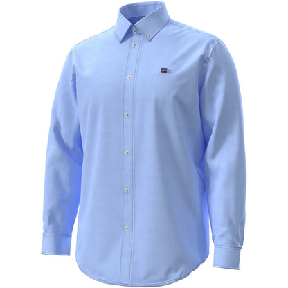 Camicie casual Uomo Napapijri - G-Terra Ls - Celeste