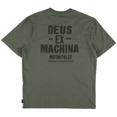 T-shirt Uomo Deus Ex Machina - Accuracy Tee - Verde