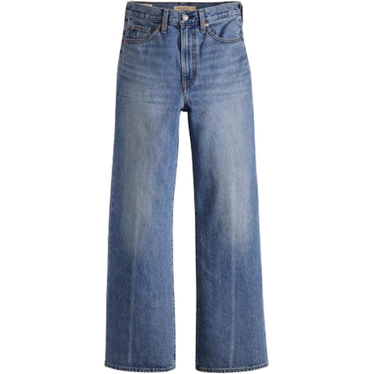 Jeans Donna Levi's - Ribcage Wide Leg - Celeste