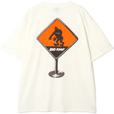 T-shirt homme Manastash - T-shirt pierre ponce Attention ! - Blanc
