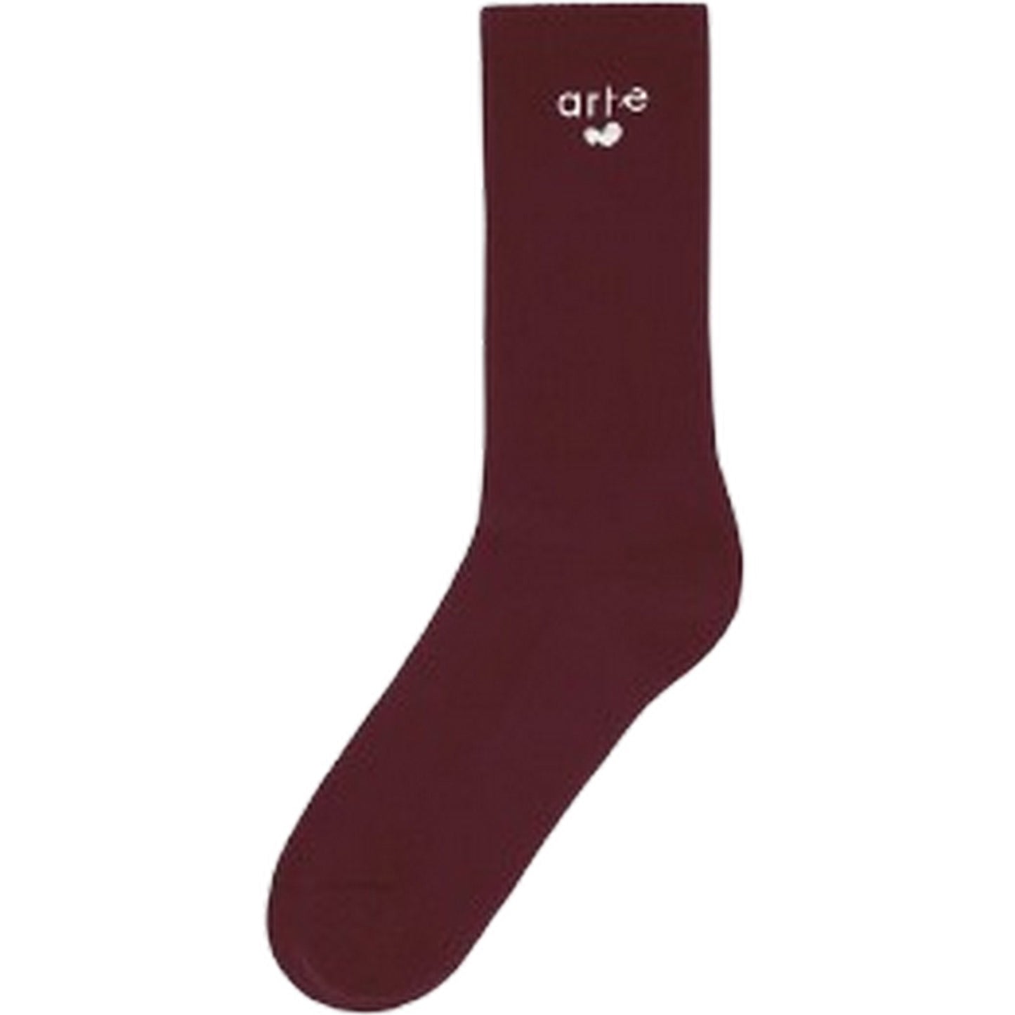 Calze Uomo Arte Antwerp - Heart Logo Socks - Bordeaux