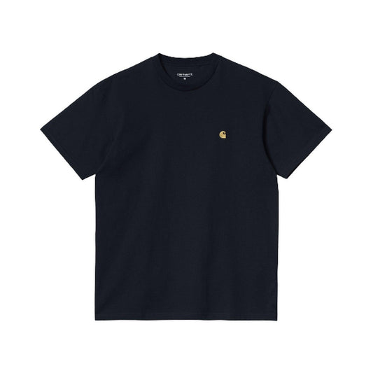 T-shirt Uomo Carhartt Wip - S/S Chase T-Shirt - Blu