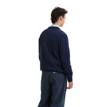 Cardigan Uomo Baracuta - Shetland Cardigan - Blu