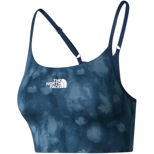 Canotte e top Donna The North Face - W Flex Bra - Print - Blu