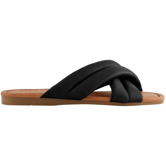 Sandali Donna Pieces - Pcvenia Leather Sandal - Nero