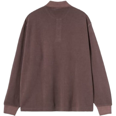 Camicie casual Uomo Carhartt Wip - L/S Waffle Rugby Shirt - Marrone