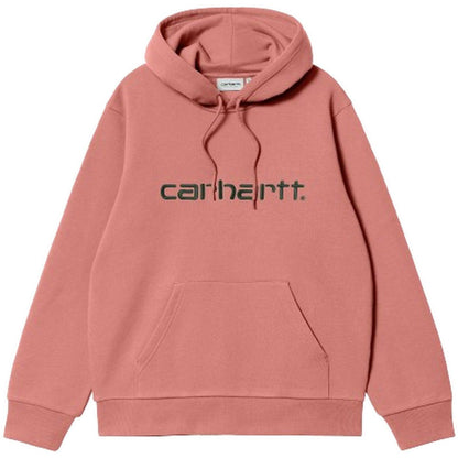 Felpe con cappuccio Uomo Carhartt Wip - Hooded Carhartt Sweat - Rosa