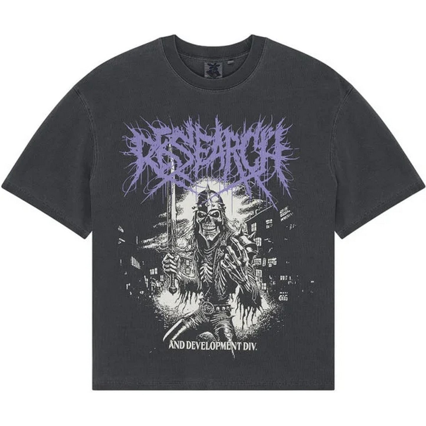 T-shirt Uomo Deus Ex Machina - Metal Fabricator Tee - Grigio