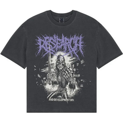 T-shirt Uomo Deus Ex Machina - Metal Fabricator Tee - Grigio