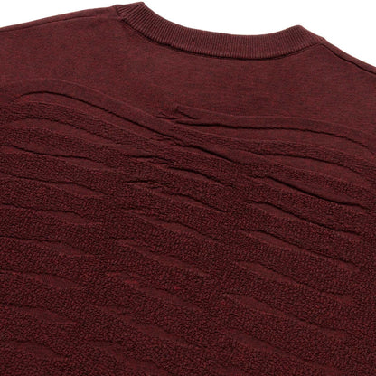 Felpe senza cappuccio Uomo Propaganda - Sweater Ribs - Bordeaux