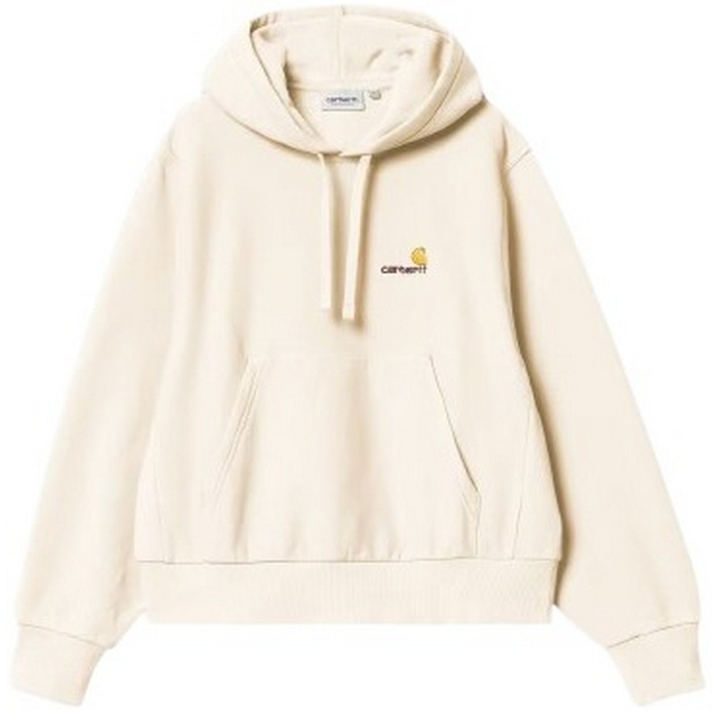 Felpe con cappuccio Donna Carhartt Wip - W' HD American Script Sweat - Bianco