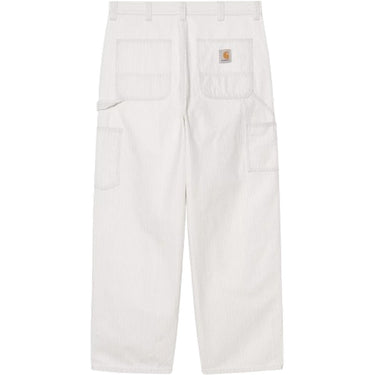 Pantaloni Uomo Carhartt Wip - Mercer Single Knee Pant - Bianco