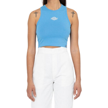 Canotte e top Donna Dickies - Powers Vest W - Azzurro