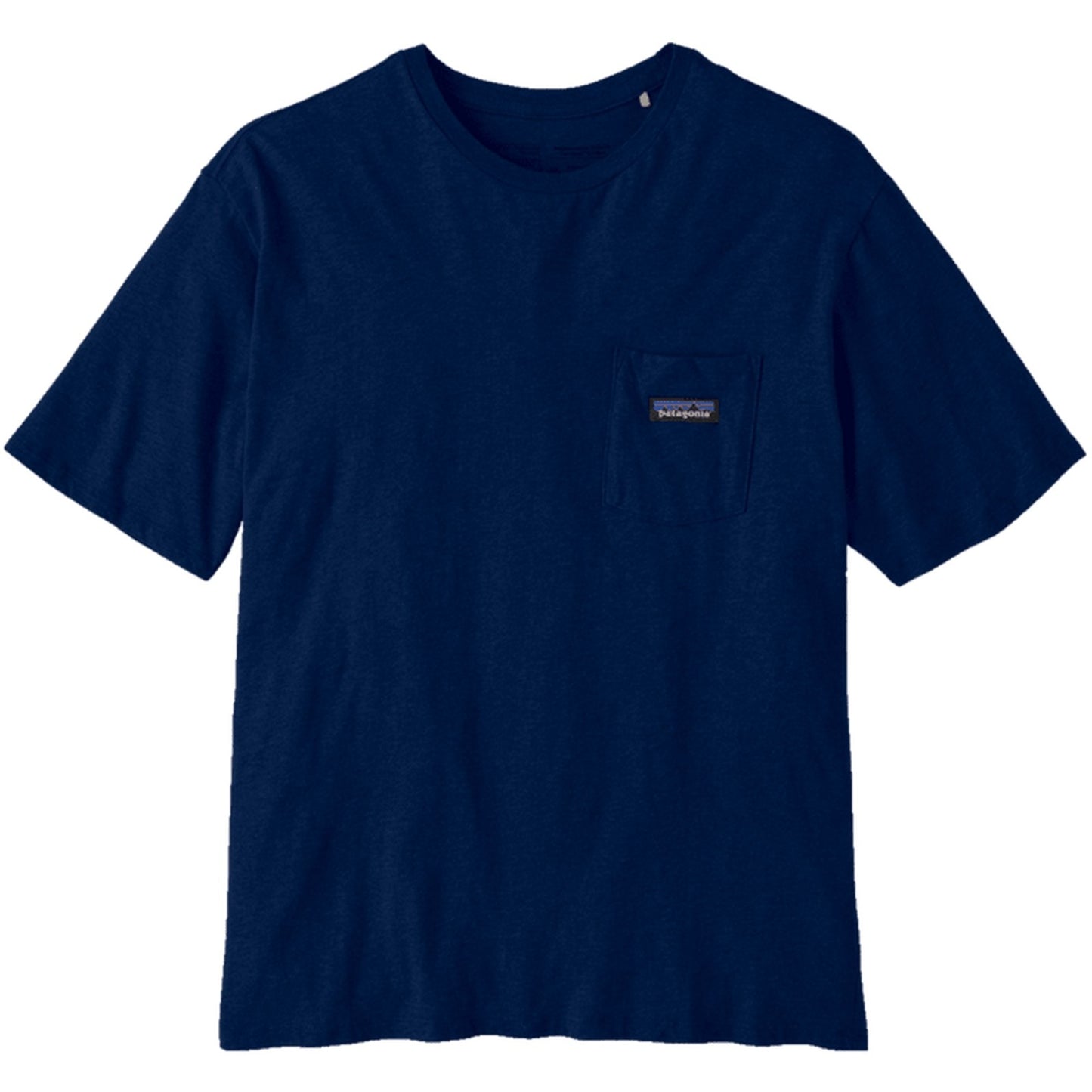 T-shirt Uomo Patagonia - M's Daily Pocket Tee - Blu