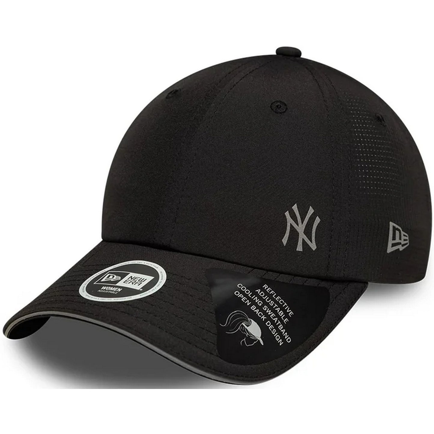 Cappellini da baseball Donna New Era - Wmns Mesh Open Back Cap - Nero