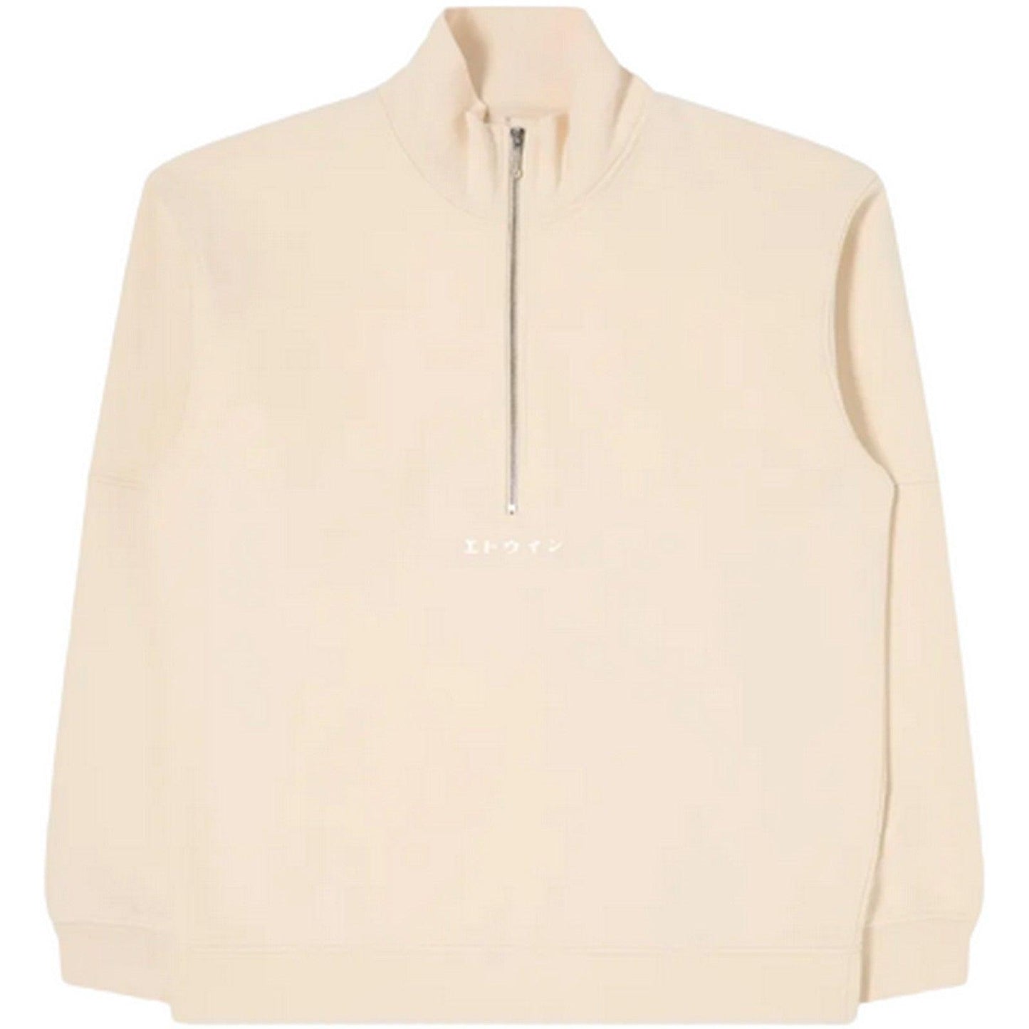 Maglie a manica lunga Uomo Edwin - Koji Half Zip Sweat - Beige