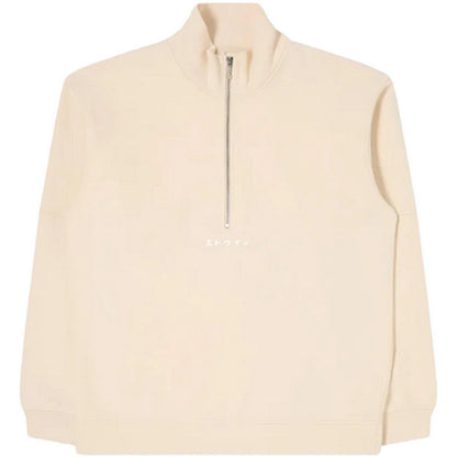 Maglie a manica lunga Uomo Edwin - Koji Half Zip Sweat - Beige