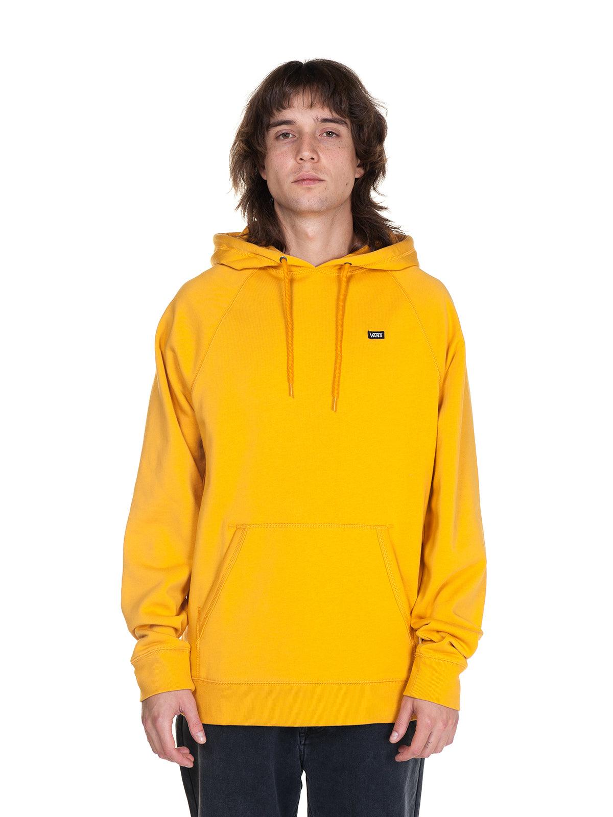 Felpe con cappuccio Uomo Vans - Mn Versa Standard Hoodie - Giallo