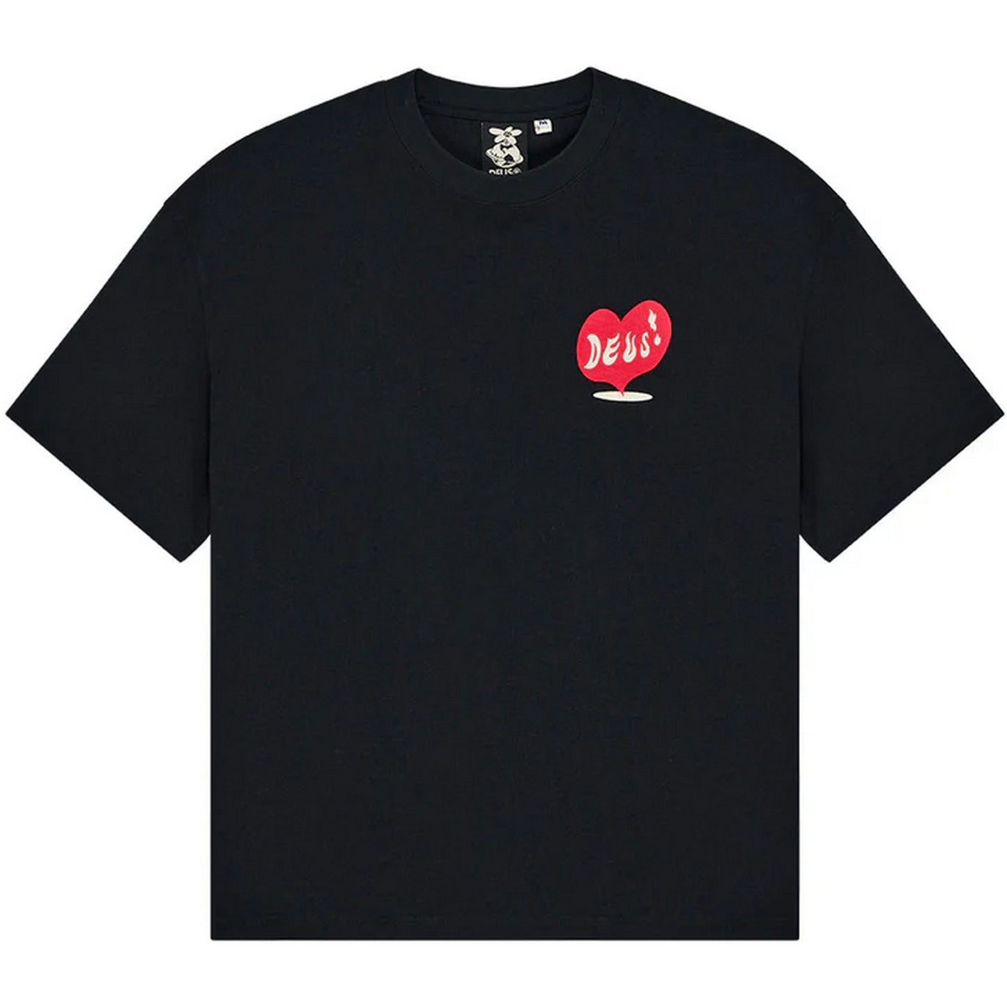T-shirt Uomo Deus Ex Machina - Deep Cut Tee - Nero