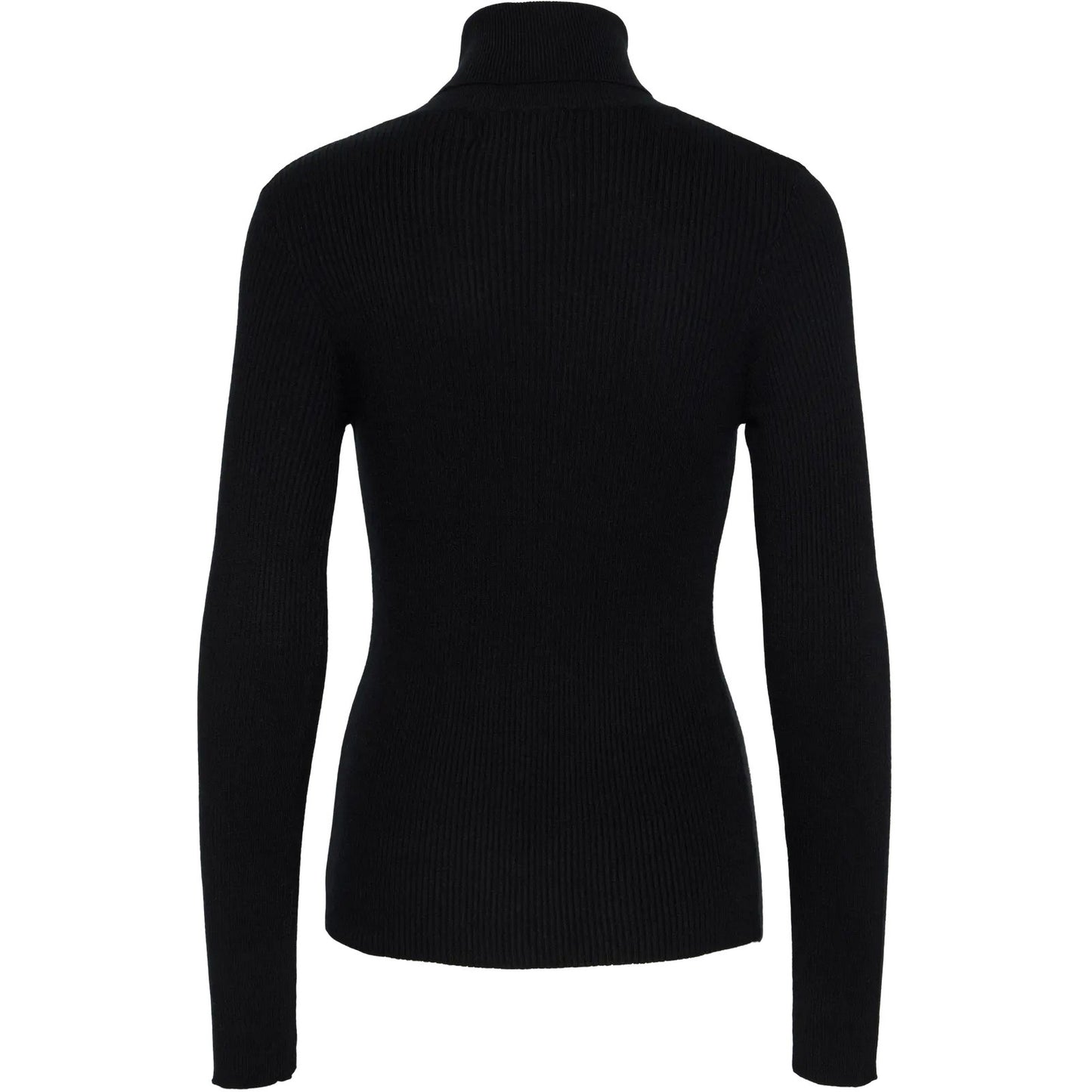 Maglie Donna Pieces - Pcmira Ls Rollneck Knit Noos Bc - Nero