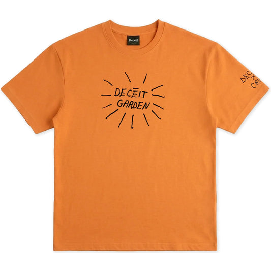 T-shirt Uomo Deceit - Deceit Garden Tee - Arancione