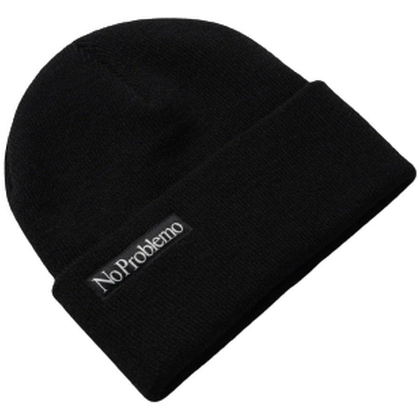 Berretti in maglia Uomo Aries - Mini Problemo Beanie - Nero