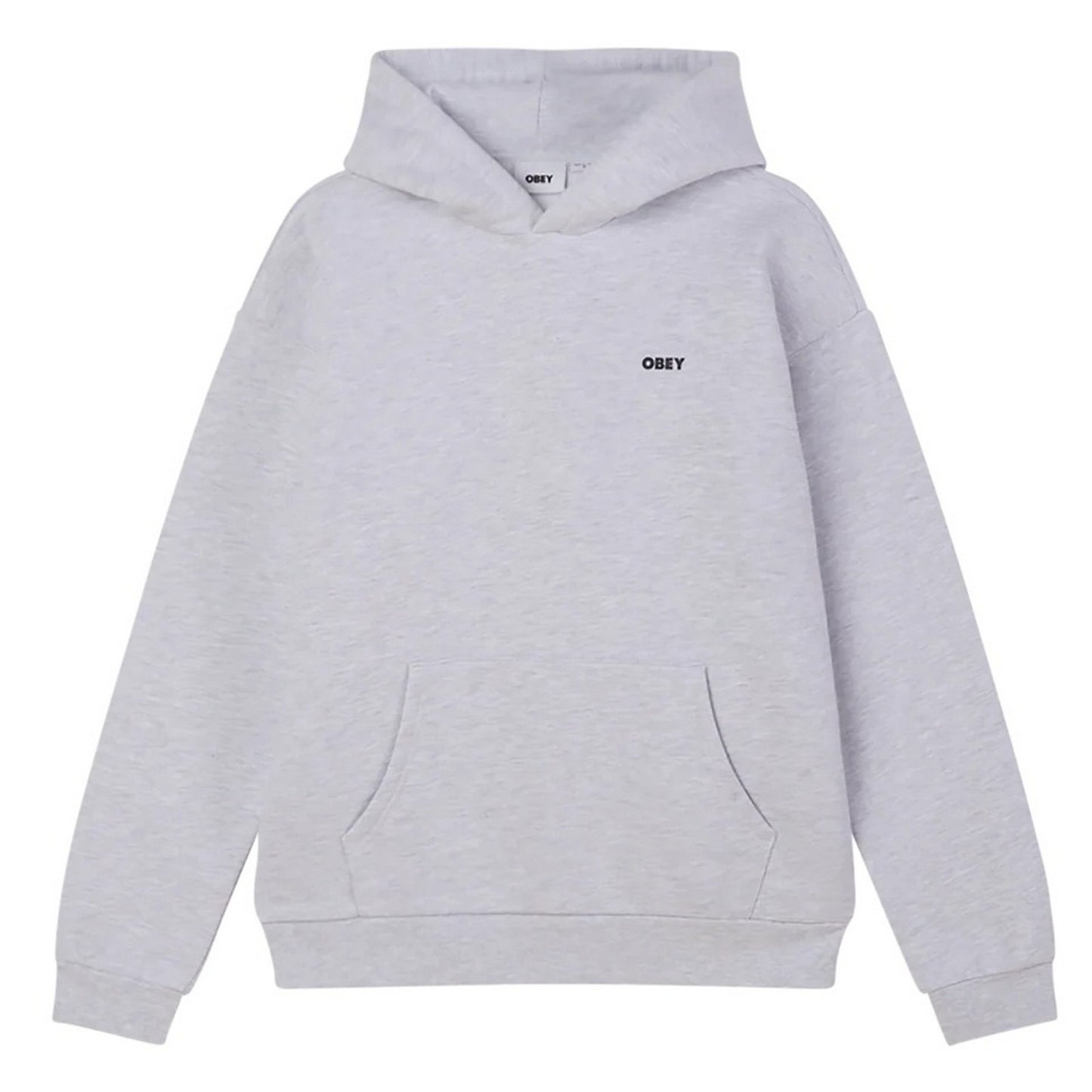 Felpe con cappuccio Uomo Obey - Bold Icon Extra Heavy Hood Fleece - Grigio