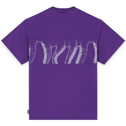 T-shirt Uomo Octopus - Outline Band Tee - Viola