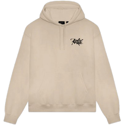 Felpe con cappuccio Uomo Dolly Noire - Hyakki Yagyo Chant Hoodie - Beige