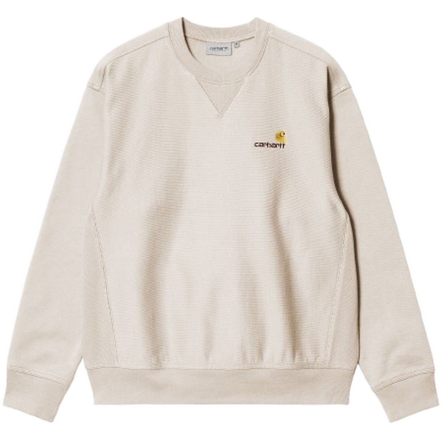 Felpe senza cappuccio Uomo Carhartt Wip - American Script Sweat - Grigio