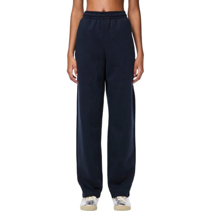 Pantaloni Donna Pieces - Pcchilli Hw Straight Sweat Pants Noos Bc - Blu