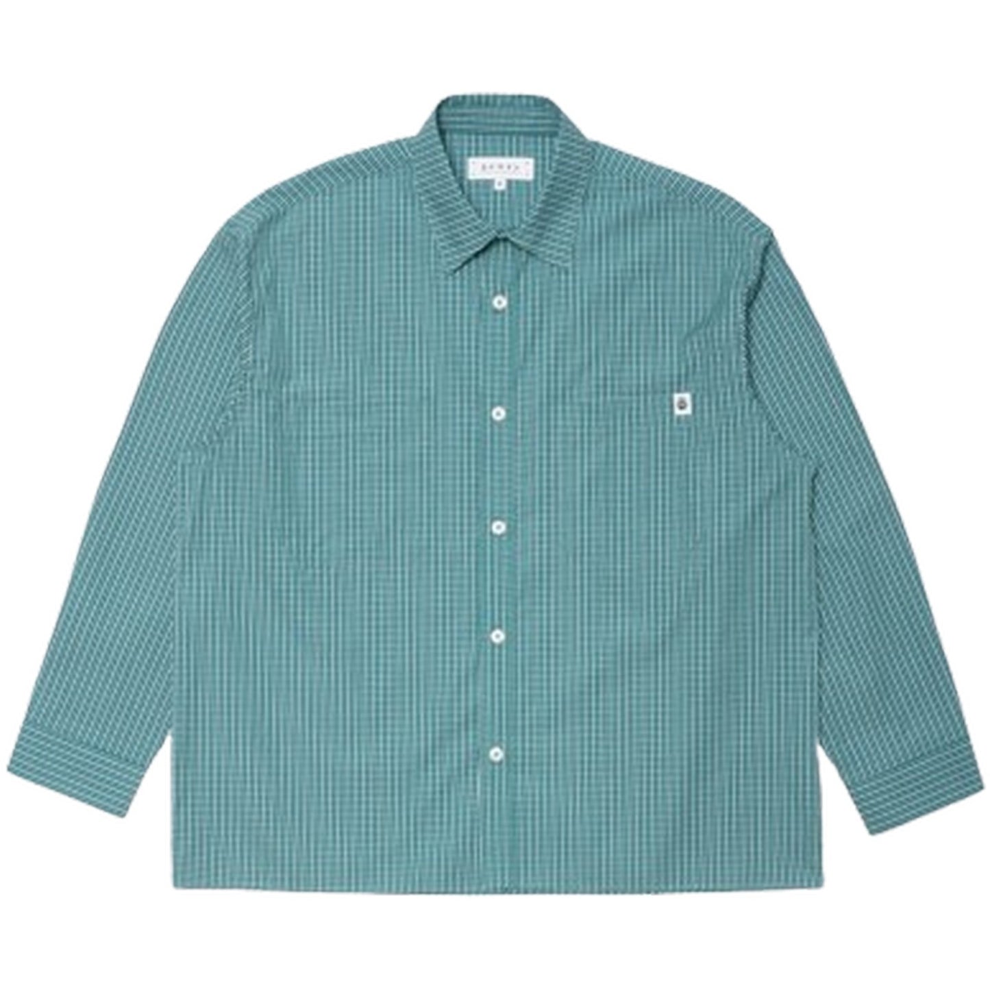Camicie casual Uomo Edwin - Ace Shirt Ls - Blu