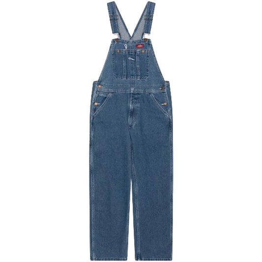 Salopette Bambini Unisex Dickies - Denim Bib Overall Kids - Blu