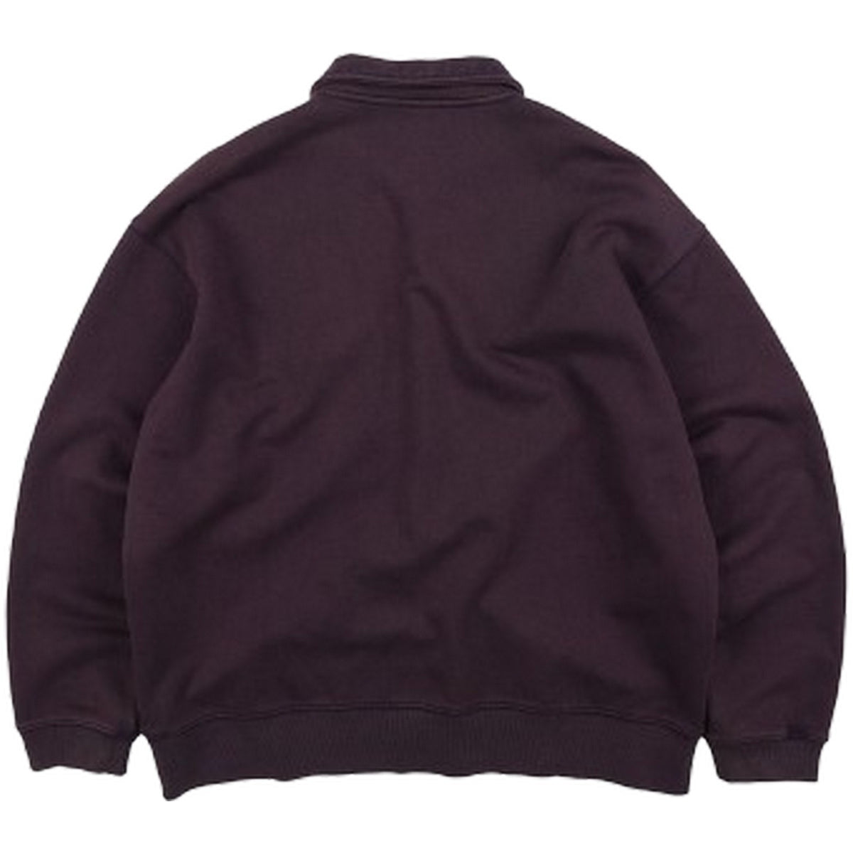 Maglie a manica lunga Uomo Frizmworks - Vintage Dyeing Half Zip Sweat - Viola