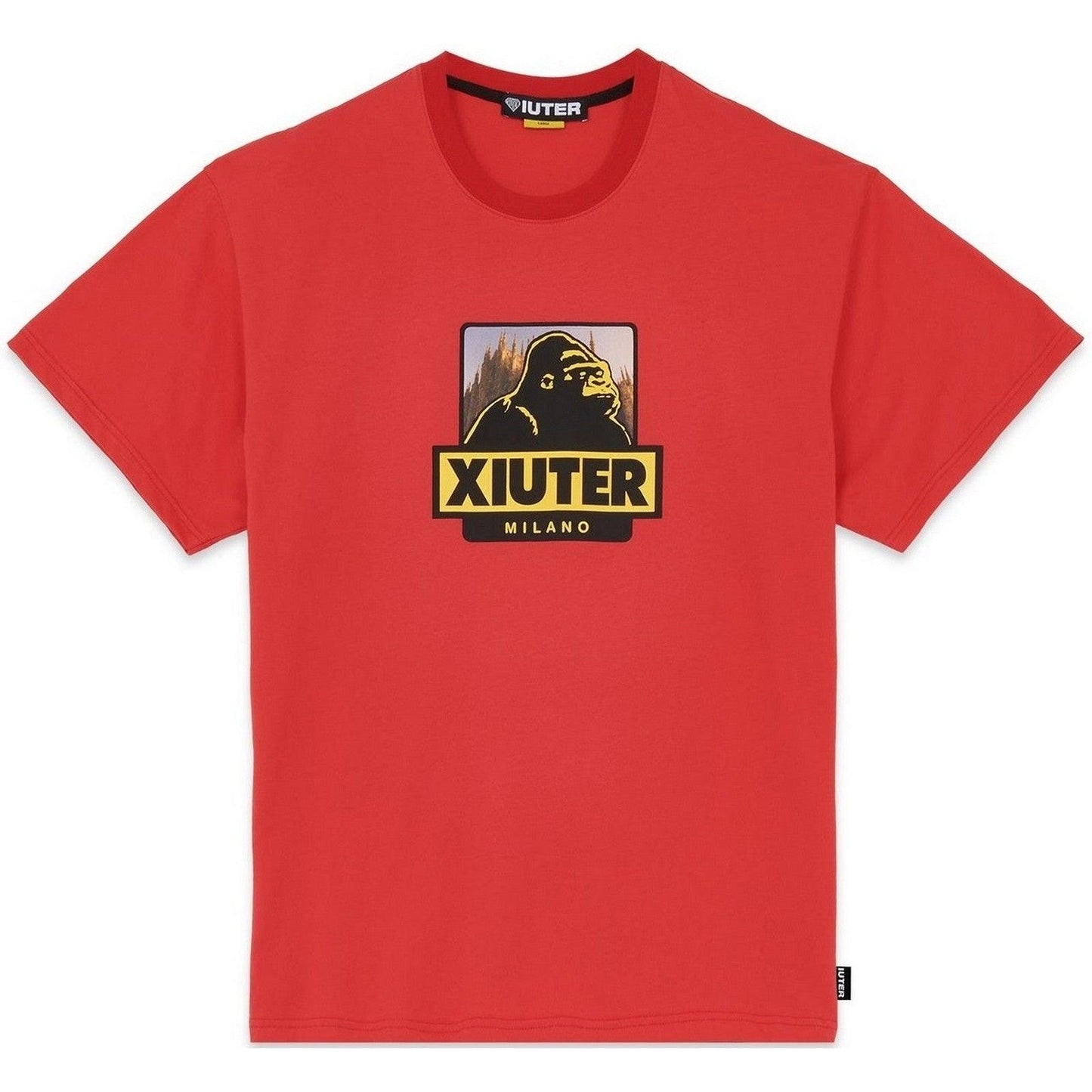 T-shirt Uomo Iuter - Xiuter Logo Tee - Rosso