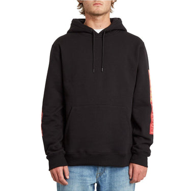 Felpe con cappuccio Uomo Volcom - Merick P/O - Nero