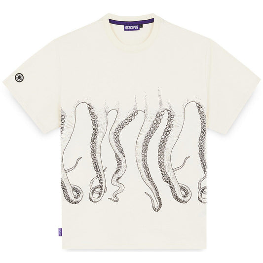 T-shirt Uomo Octopus - Octopus Outline Tee - Bianco