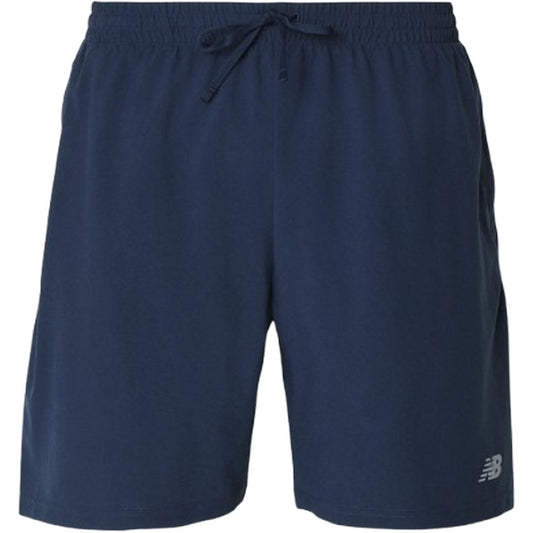 Pantaloncini Uomo New Balance - Short 7 Inch Brief - Blu