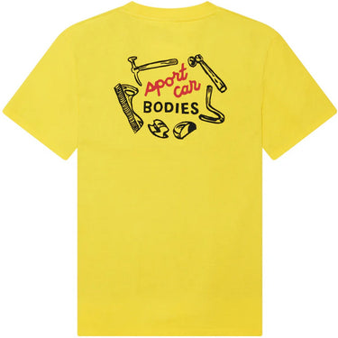 Camiseta de hombre Deus Ex Machina - Camiseta Spectre Sport Car - Amarillo