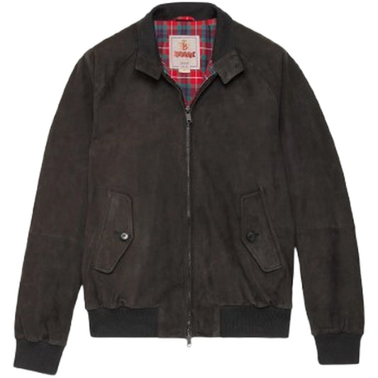 Giacconi Uomo Baracuta - Suede G9 Genuine - Blu