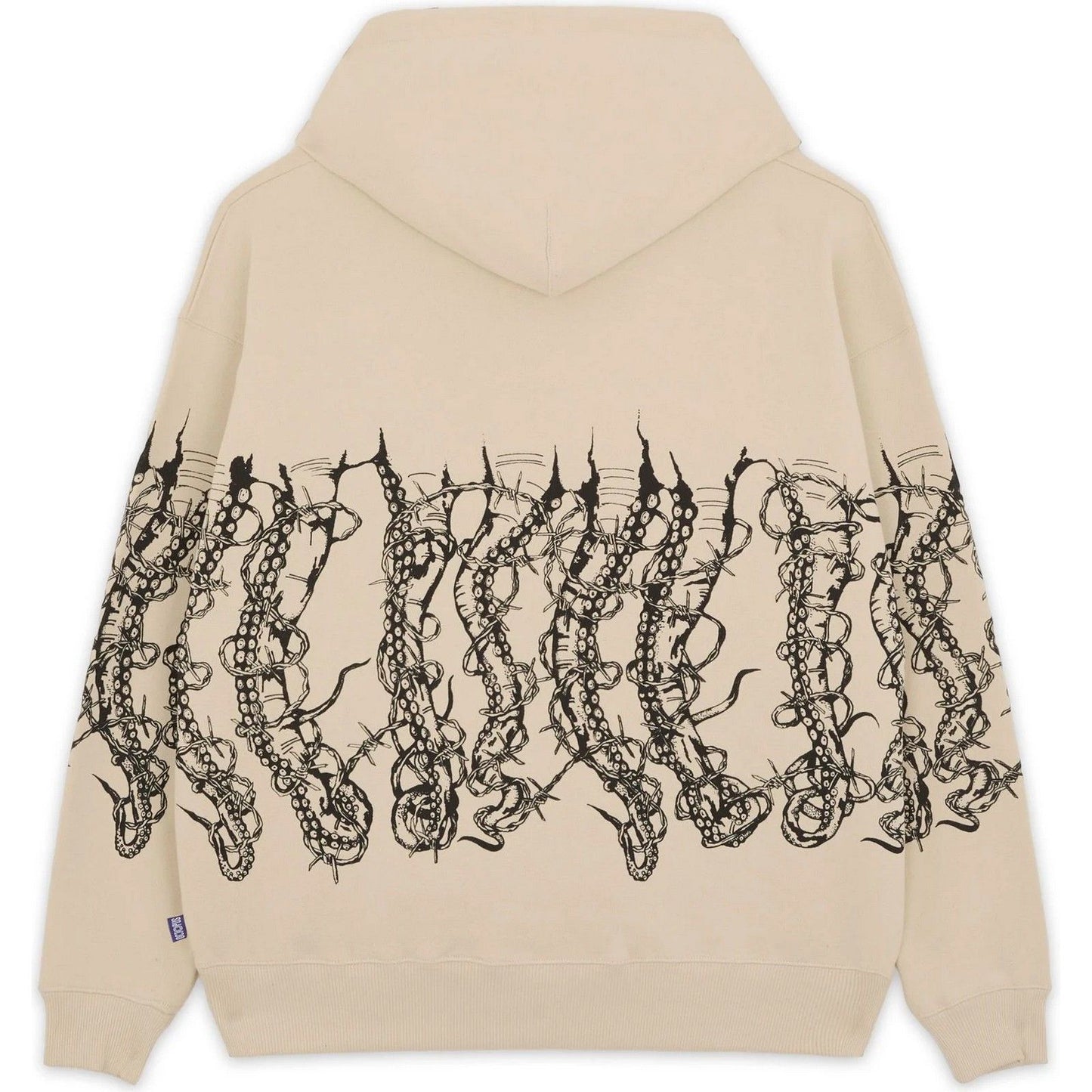 Felpe con cappuccio Uomo Octopus - Octopus By Giorgio Di Salvo – Barbed Wire Hoodie - Beige