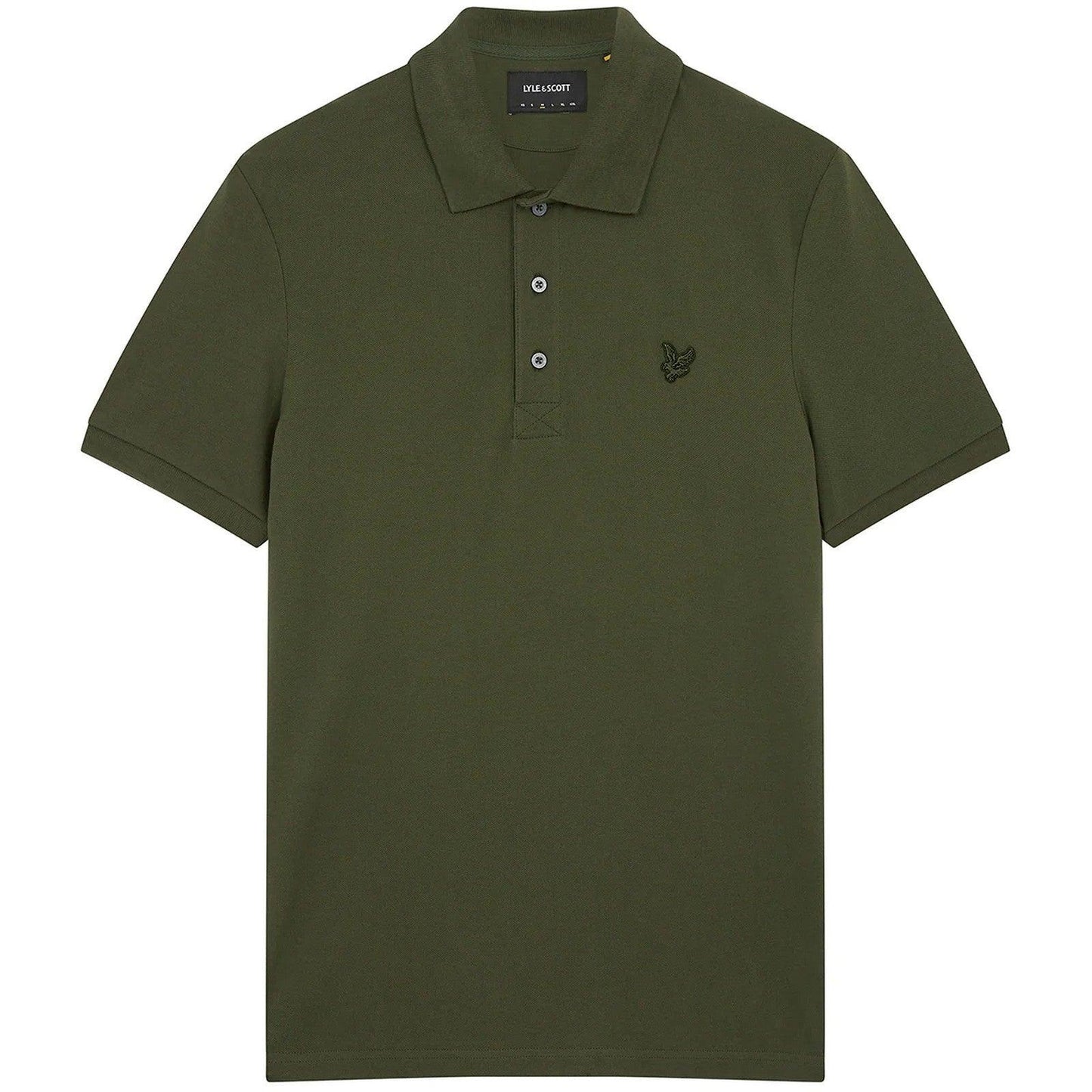 Polo Uomo Lyle & Scott - Tonal Eagle Polo Shirt - Verde