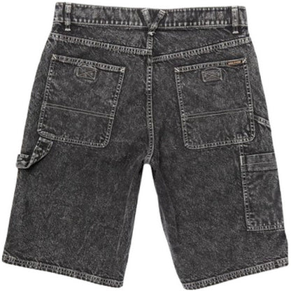 Bermuda Uomo Volcom - Labored Denim Utility Short - Nero