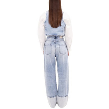 Damskie jeansy Icon Denim – Kiki – Niebieskie
