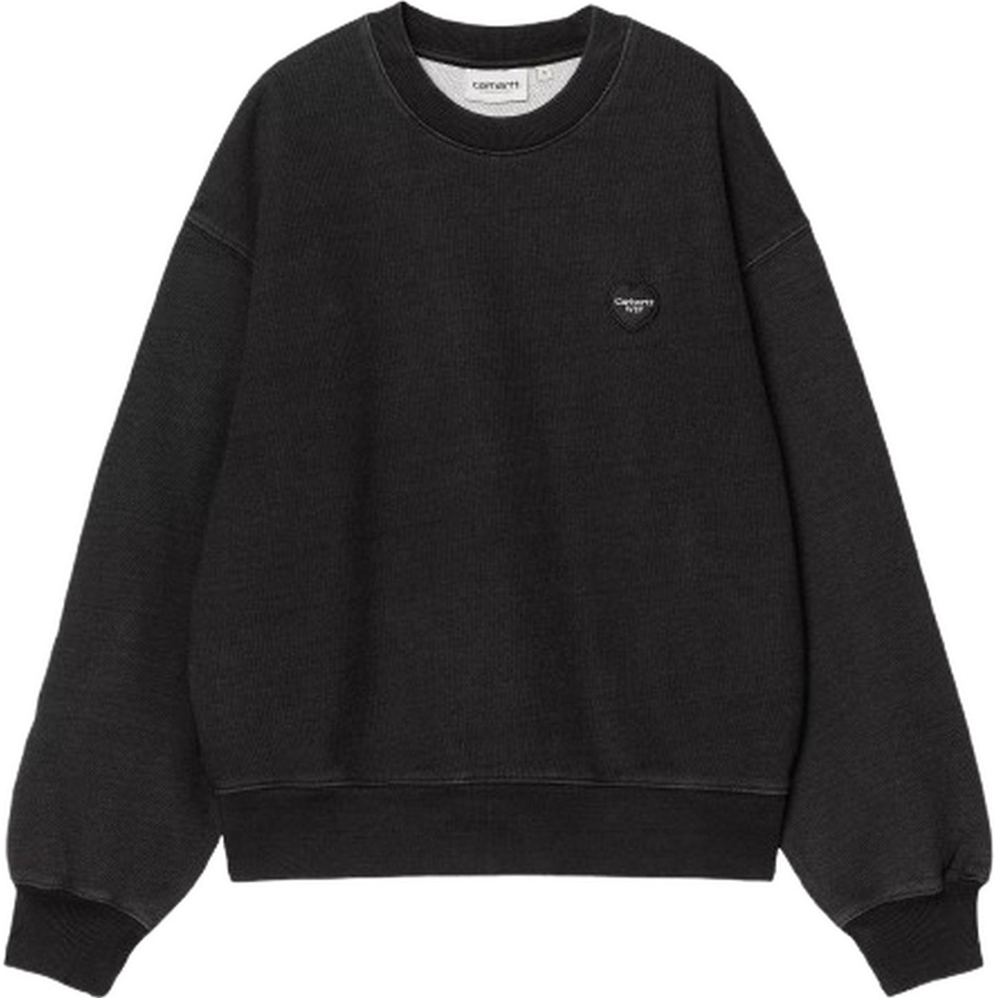 Felpe senza cappuccio Donna Carhartt Wip - W' Ingo Sweat - Nero
