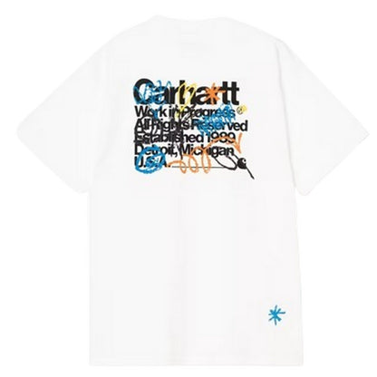 T-shirt Uomo Carhartt Wip - S/S Primary T-Shirt - Bianco