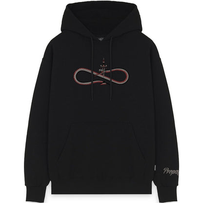 Felpe con cappuccio Uomo Propaganda - Hoodie Logo Sword - Nero