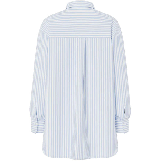 Camicie Donna Pieces - Pcmelia Ls Loose Shirt Wvn Noos Bc - Bianco