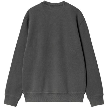 Felpe senza cappuccio Uomo Carhartt Wip - Duster Script Sweat - Nero