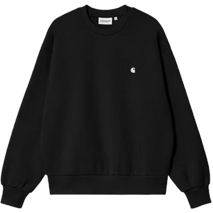 Felpe senza cappuccio Donna Carhartt Wip - W' Casey Sweatshirt - Nero
